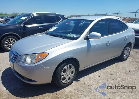 2010 Hyundai Elantra Blue из США, поврежденный, VIN KMHDU4AD5AU103208